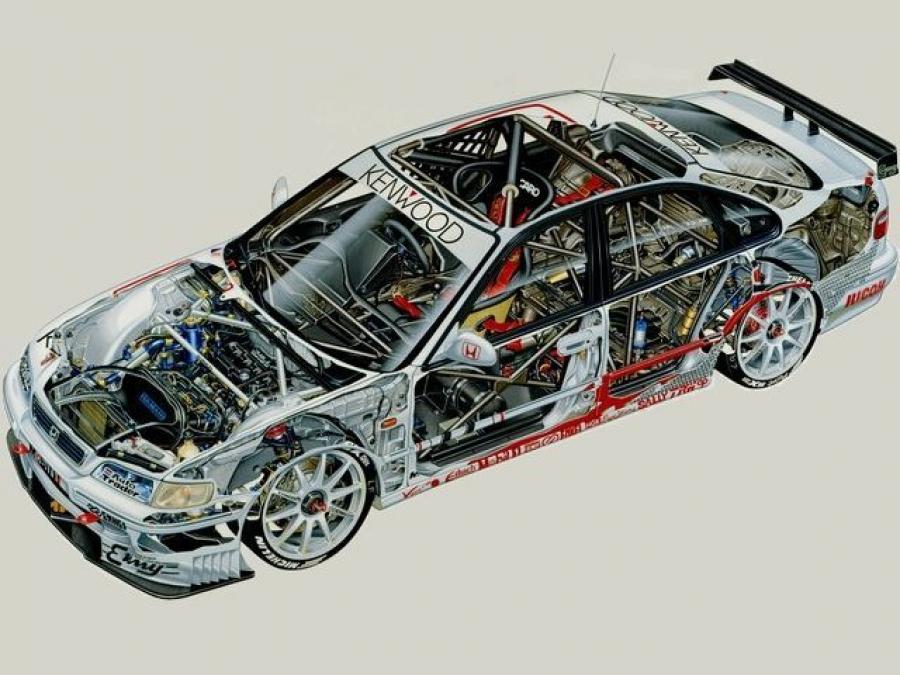  Honda Accord BTCC 1995 года  (фото 4 из 9)